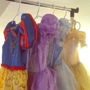 Set of 4 Disney dresses...